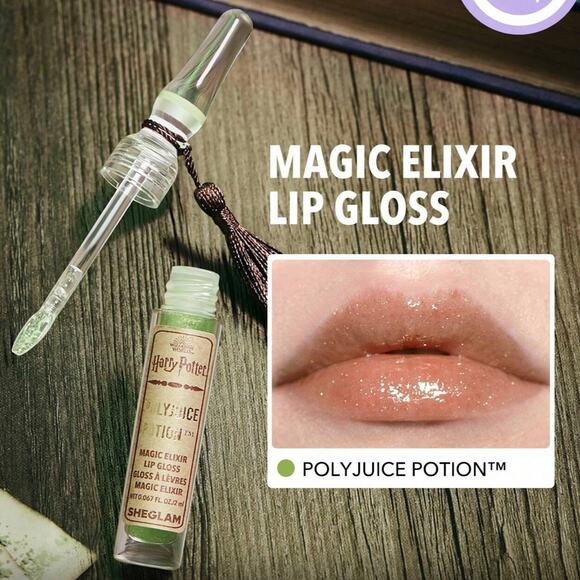 Harry Potter Magic Elixir Lip Gloss Polyjuice Potion Sheglam - Picture 7 of 7
